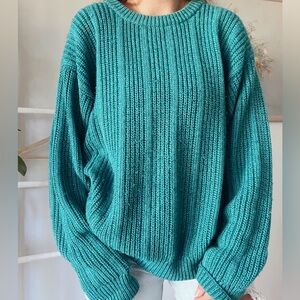 Vintage 80’s Chunky Knit Sweater Large